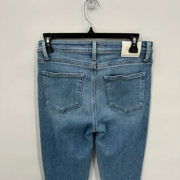 PAIGE DENIM Hoxton Ankle Skinny Denim Jean in Hot Toddy Light Wash // 28 - Picture 8 of 12